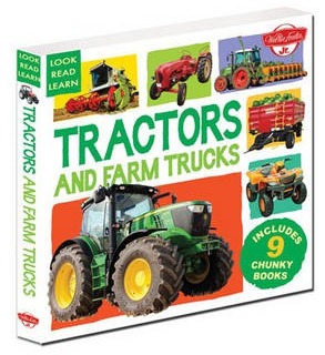 Image for Tractors and Farm Trucks: 9 Chunky Books