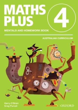 Image for Maths Plus Mentals and Homework Book 4: Australian Curriculum Edition