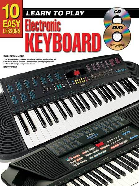 Image for 10 Easy Lessons Learn To Play Keyboard for Beginners (Includes CD/DVD and Chart)