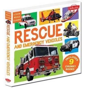 Image for Rescue and Emergency Vehicles: 9 Chunky Books