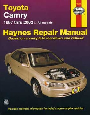 Image for Toyota Camry 1997-02 All Models (92707) Haynes Automotive Repair Manual