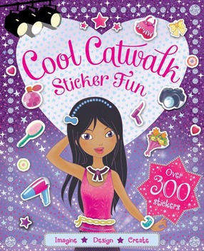Image for Cool Catwalk Sticker Fun: Imagine Design Create, over 300 stickers