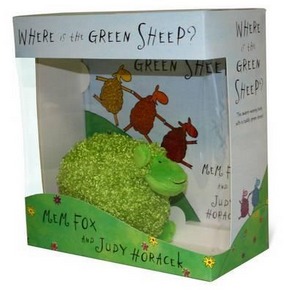 Image for Where is the Green Sheep? Hardback book and plush toy boxed set *** TEMPORARILY OUT OF STOCK ***