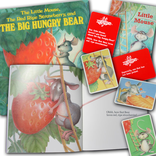 The Little Mouse, the Red Ripe Strawberry, and the Big Hungry Bear (Book and Game Set)