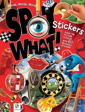 Image for Words, Words, Words Spot What! Stickers Book *** Out of Stock ***