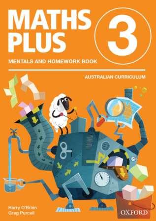 Image for Maths Plus Mentals and Homework Book 3: Australian Curriculum Edition