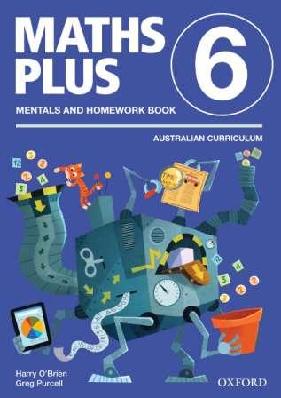 Image for Maths Plus Mentals and Homework Book 6: Australian Curriculum Edition