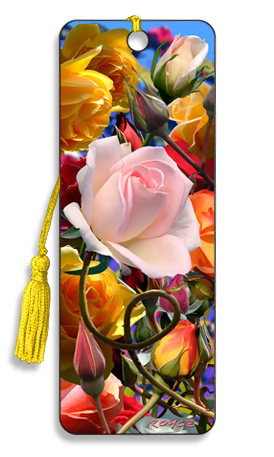 Image for Roses 3D Bookmark