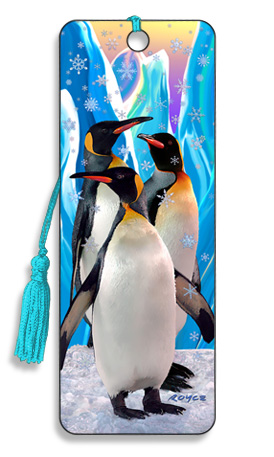 Image for Snowflakes Penguins 3D Bookmark