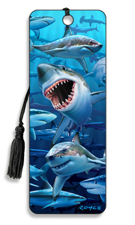 Image for Wish You Were Here Sharks 3D Bookmark