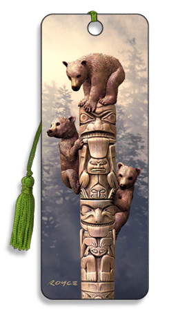 Image for Totem Bears 3D Bookmark