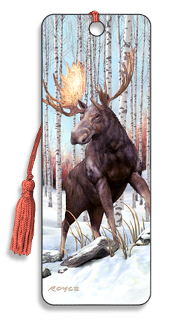 Image for Moose 3D Bookmark