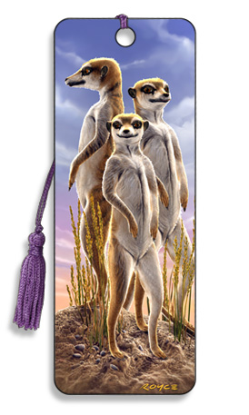 Image for Meerkats 3D Bookmark