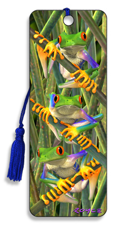 Image for Tree Frogs 3D Bookmark