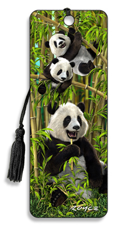 Image for Pandas 3D Bookmark
