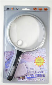 Image for 13cm Circular Magnifier 2X Magnification 6X Spot Lens