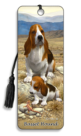 Image for Basset Hound 3D Bookmark