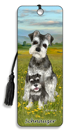 Image for Schnauzer 3D Bookmark