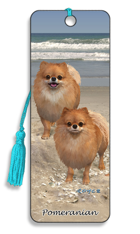 Image for Pomeranian 3D Bookmark
