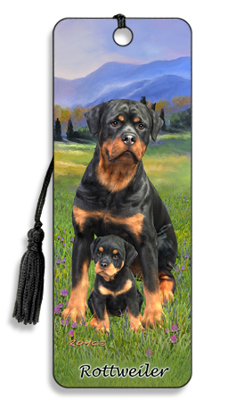 Image for Rottweiler 3D Bookmark