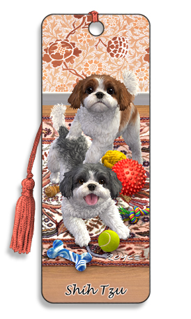 Image for Shih Tzu 3D Bookmark