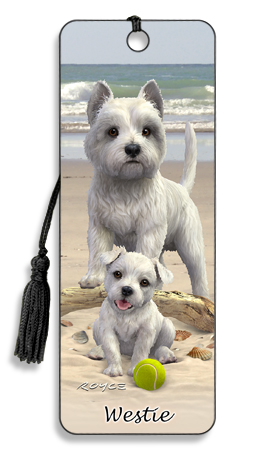 Image for Westie 3D Bookmark