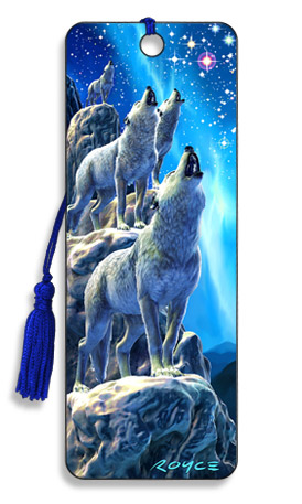 Image for Northern Choir Wolves 3D Bookmark