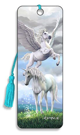 Image for Pegasus and Unicorn 3D Bookmark