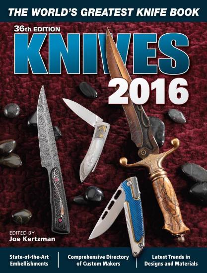 Image for Knives 2016 36th Edition : The World's Greatest Knife Book