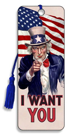 Image for Sam I Want You 3D Bookmark