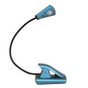 Image for UltraFlex Single Super LED Booklight - Blue Colour (uses 3 AAA Batteries included)