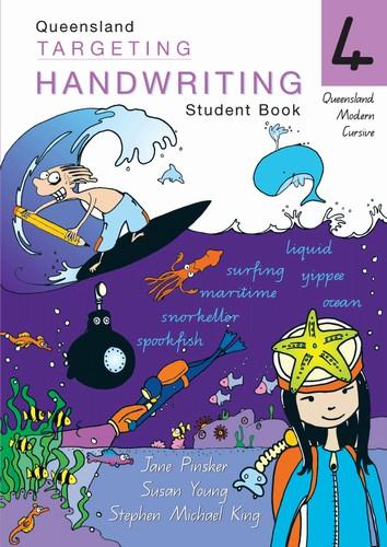 Image for Queensland Targeting Handwriting 4 Student Book : Queensland Modern Cursive