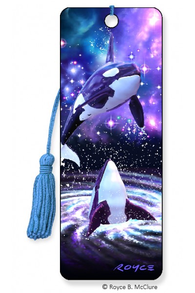 Image for Space Orcas 3D Bookmark