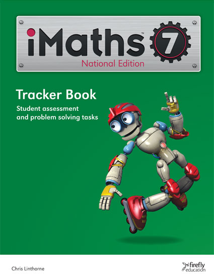 Image for iMaths 7 Tracker Book National Edition