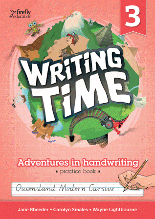 Image for Writing Time 3 (Queensland Modern Cursive) Student Practice Book