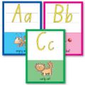 Alphabet Wall Cards - QLD - Queensland - A to Z Cards - Includes 26 Photocopiable Handwriting Practice Sheets - Upper and Lower case letters Image for Alphabet Wall Cards - QLD - Queensland - A to Z Cards - Includes 26 Photocopiable Handwriting Practice Sheets - Upper and Lower case letters