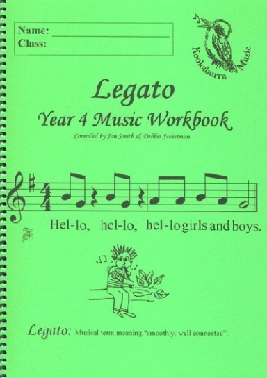 Image for Kookaburra Music Legato Year 4 Music Workbook