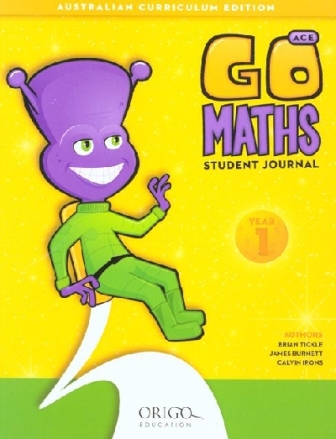 Image for Go Maths Student Journal Year 1 : Australian Curriculum Edition