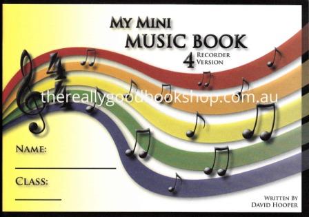 Image for My Mini Music Book 4 - Recorder Version