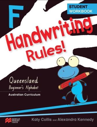 Image for Handwriting Rules! F Foundation Student Workbook : Queensland Beginner`s Alphabet : Australian Curriculum