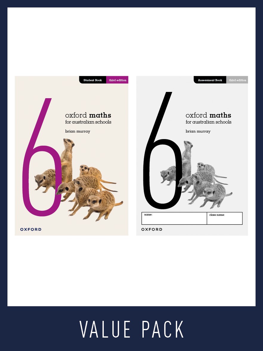 Oxford Maths for Australian Schools Year 6 Value Pack : Includes ...