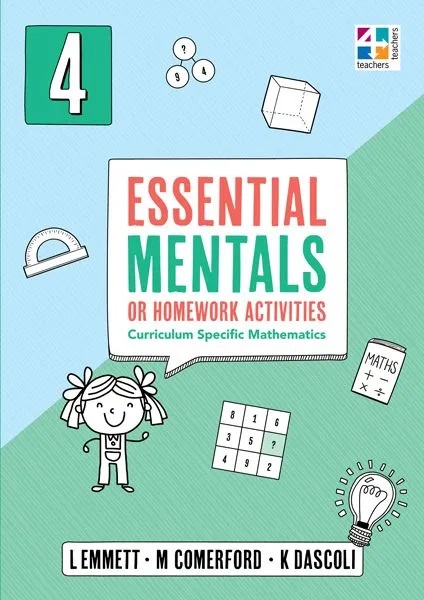 Red Math Mentals Essential Mentals or Homework Activities Year 2 Student Workbook ...