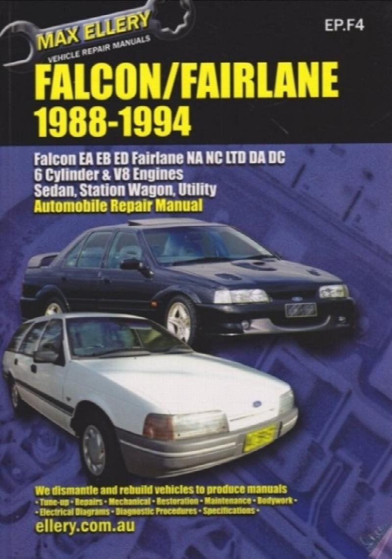 thumbnail image 2 of Max Ellery Workshop Repair Manual For Ford Falcon XA XB XC & Fairlane ZF ZG ZH (72-79) 2 of 6