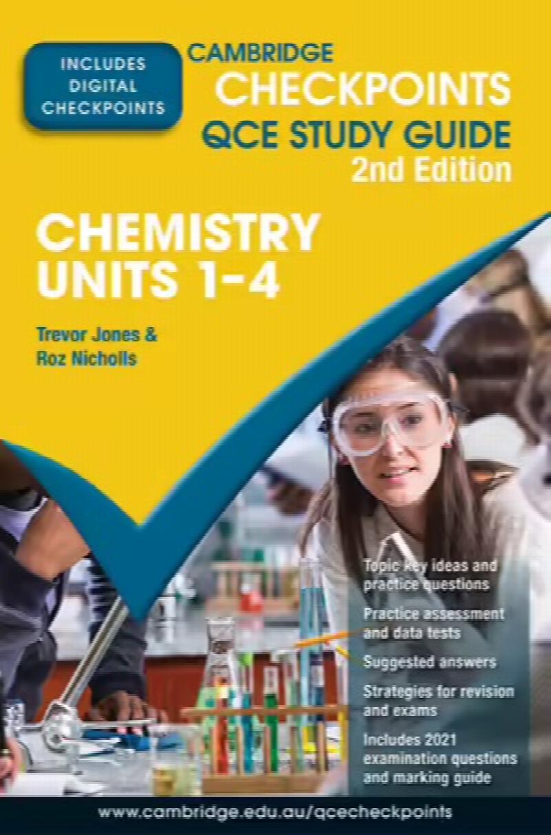 Image for Cambridge Checkpoints QCE Study Guide : Chemistry Units 1-4 [Second Edition]