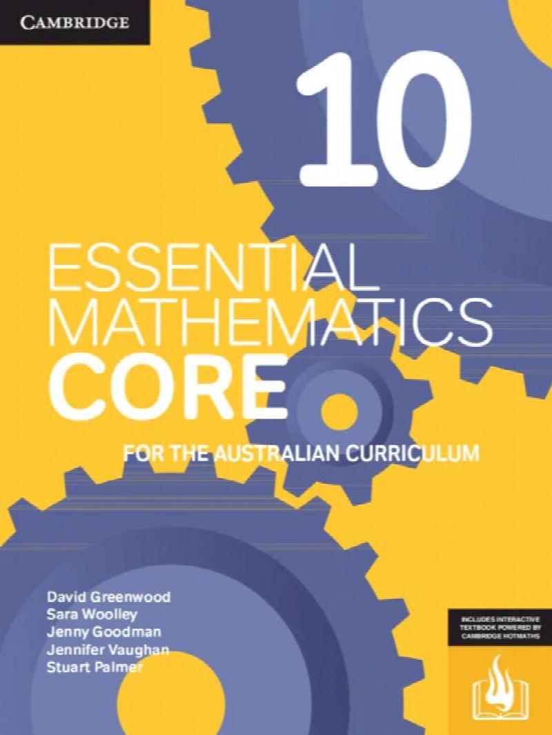 Essential Mathematics CORE for the Australian Curriculum Year 10 (print and interactive textbook