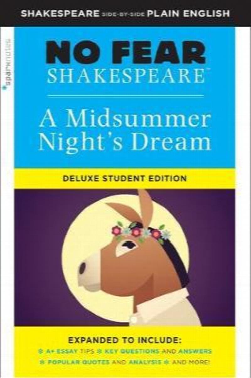 study buddy qce Image for Midsummer Night's Dream : No Fear Shakespeare Deluxe Student Edition