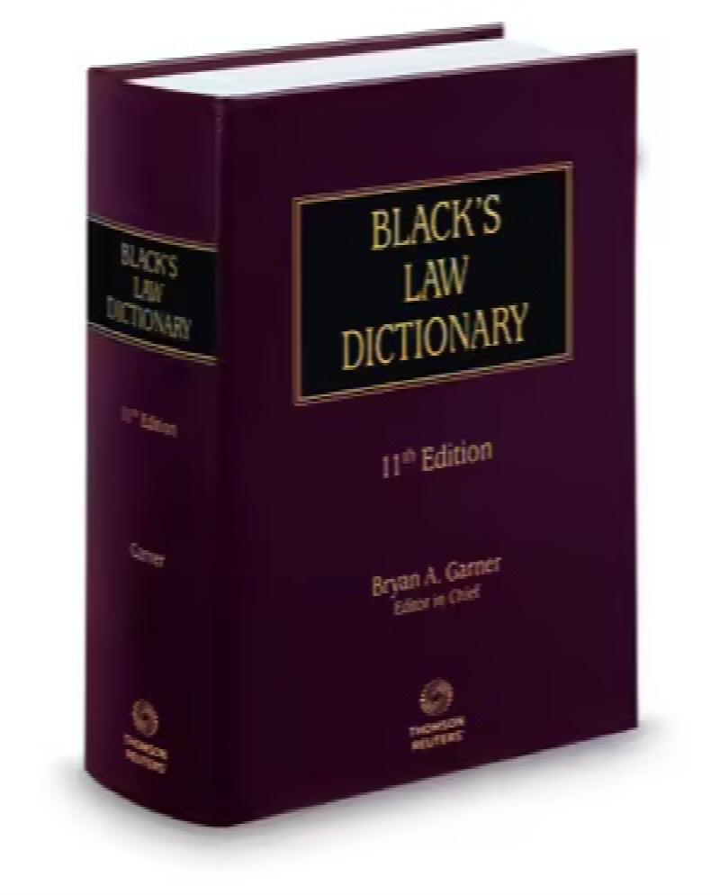 Black&rsquo;s Law Dictionary 11th Edition (Standard Edition)