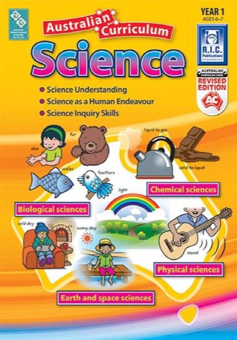 Australian Curriculum Science Year 1 (Ages 89) RIC6694