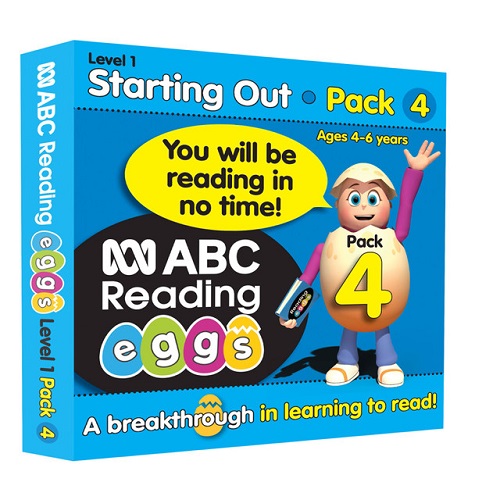 ABC Reading Eggs Beginning to Read Flashcards 56 Card Deck