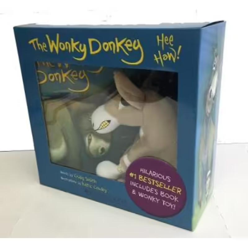 The Wonky Donkey book and plush toy boxed set